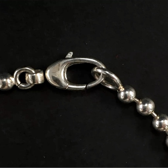 ❌SOLD❌ Gucci Sterling Silver Interlocking GG Heart Bracelet - Picture 4 of 5